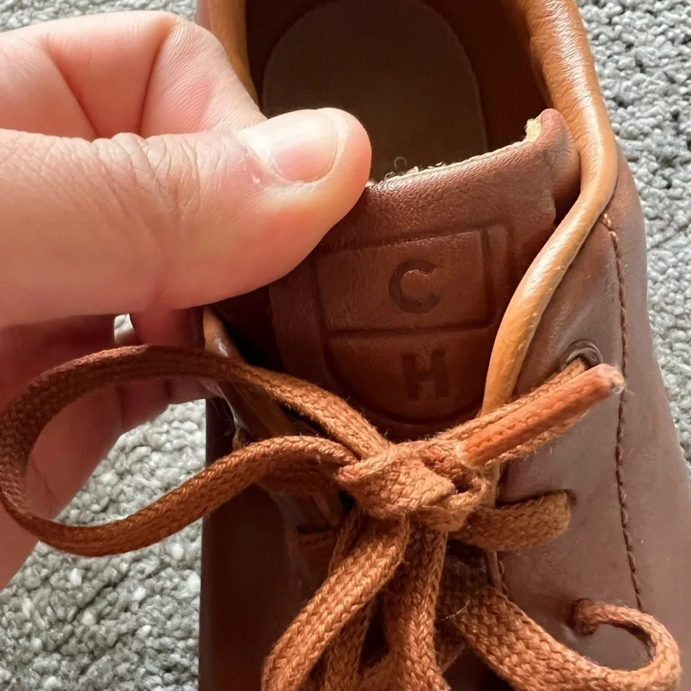 Cole Haan Men’s Grandpro Brown Leather Lace Up Sneakers